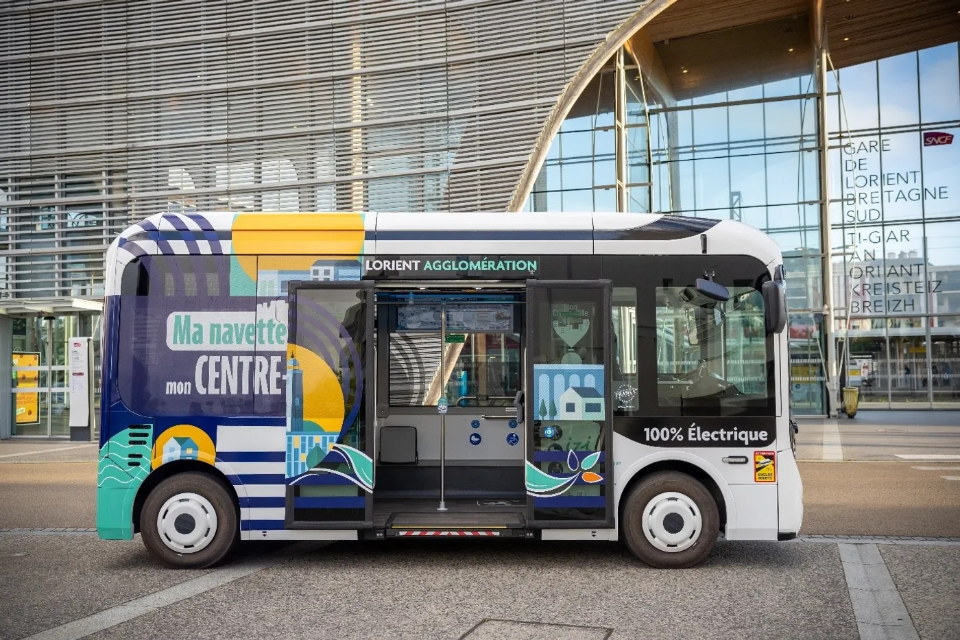 Navette électrique Lorient réseau IZILO