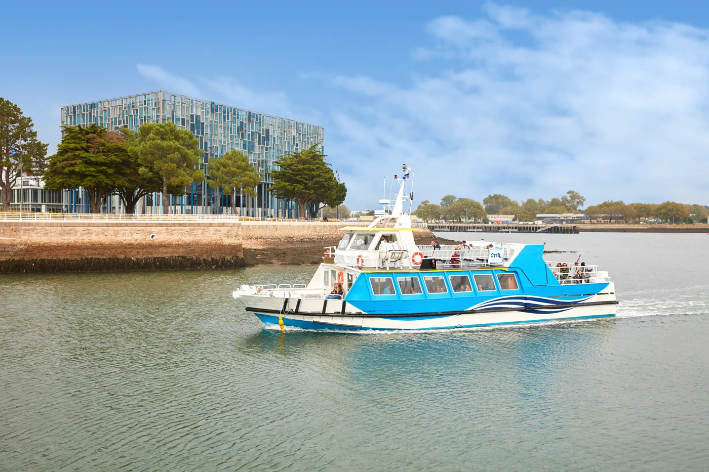 Navette fluviale Izilo Lorient.