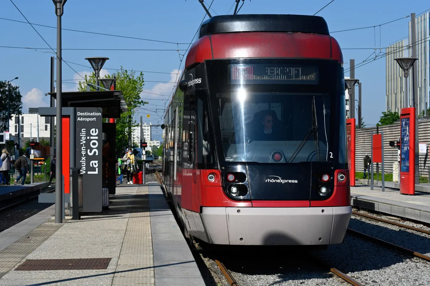 Photo train rhonexpress lyon