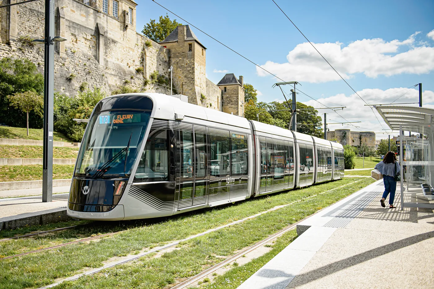 Tramway caen la mer