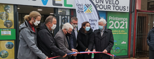 Creil inauguration Relais Velo AXO