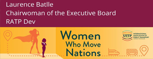 Women who move nations podcast - UITPANZ - Laurence Batlle