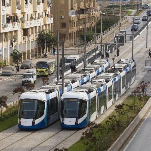 Alger Algérie Tramway mobilité en action SETRAM RATP Dev