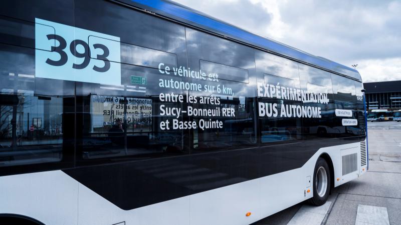 Ligne 393 bus autonome - Hamdi Chref - RATP