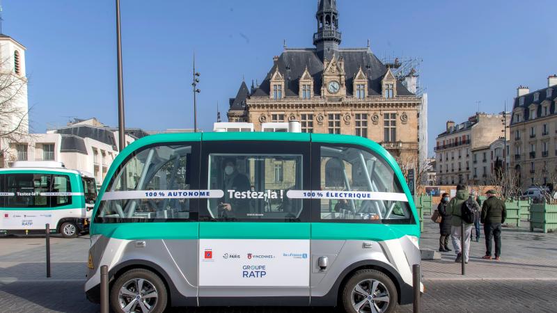 Navette autonome Vincennes - Bruno Marguerite - RATP