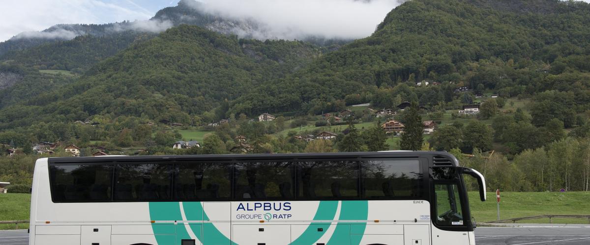 Rhone Alpes France bus mobilité