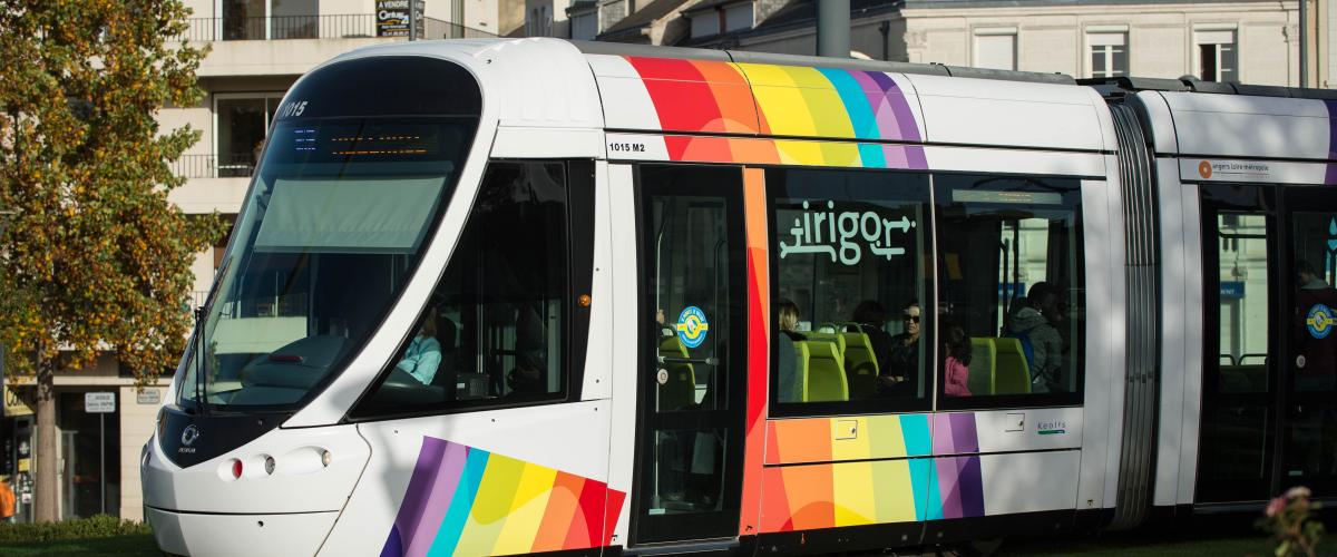 Tramway - réseau Irigo - Angers