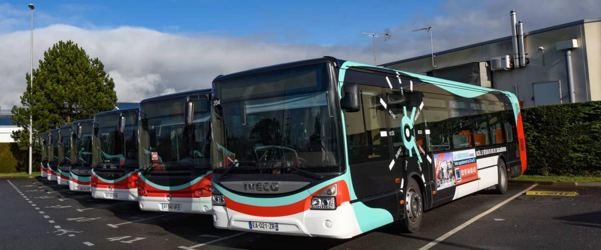 Vannes, France, Bus in Mobility