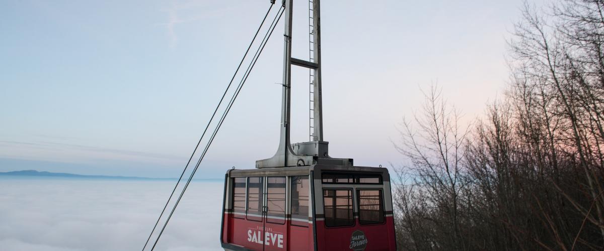 Le téléphérique d'Etrembières, dit du Salève, en mobilité