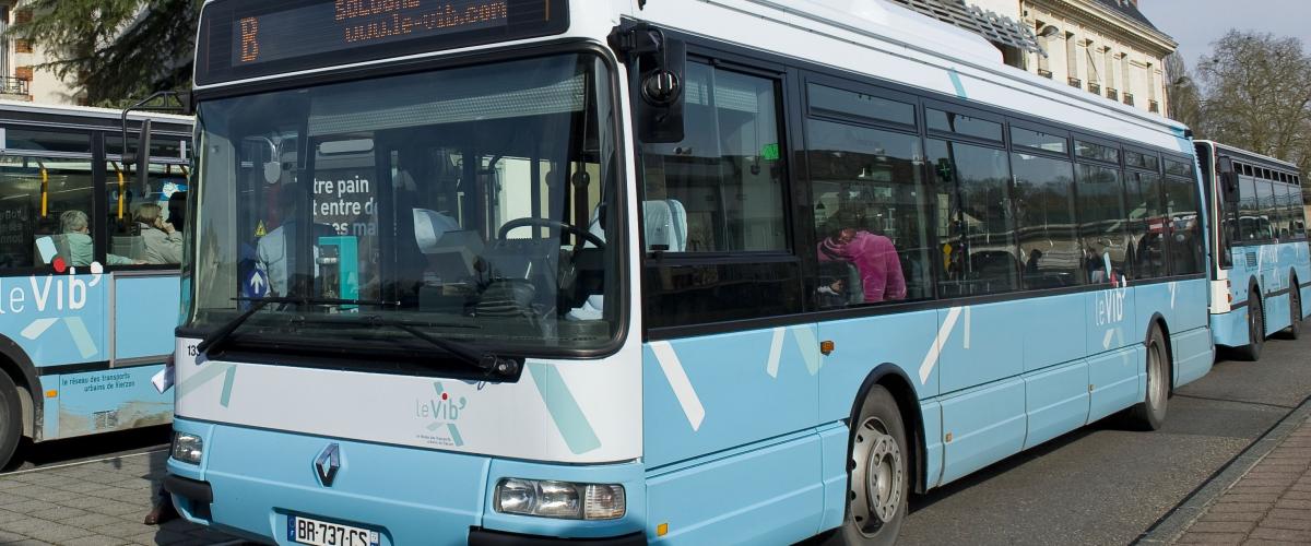Les bus Vib’ et Créavib’ de Vierzon en mobility