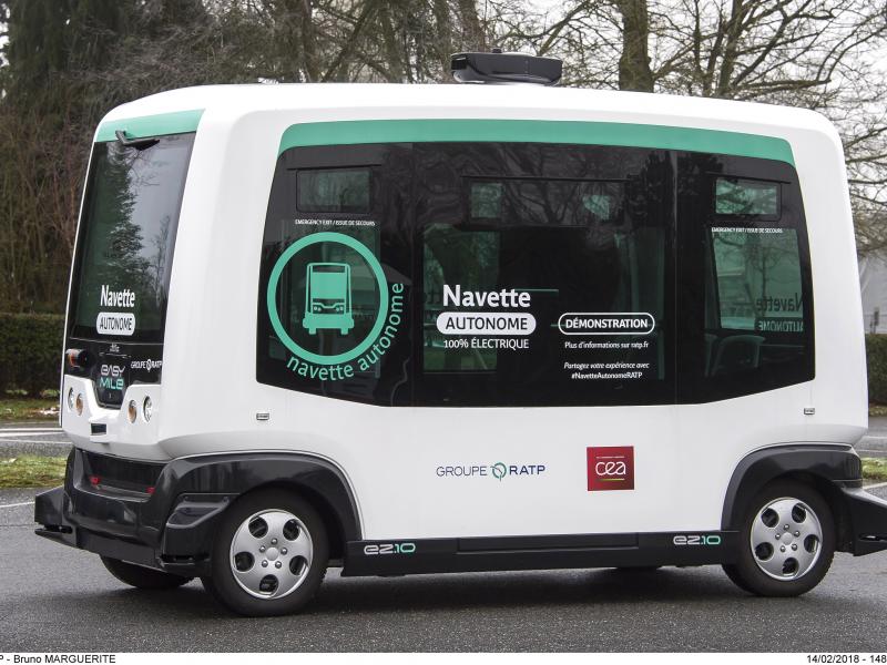 navettes autonomes saclay