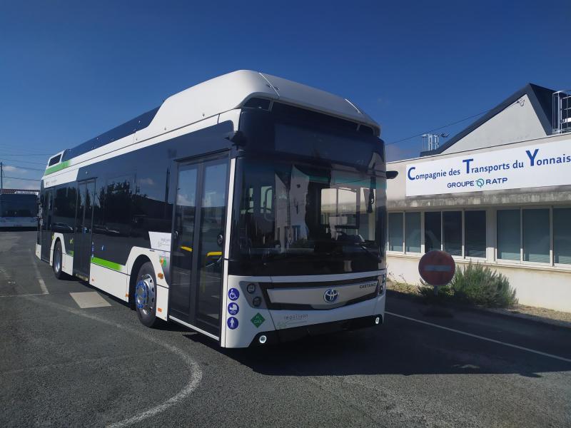 La Roche-sur-Yon Impulsyon RATP Dev bus hydrogene