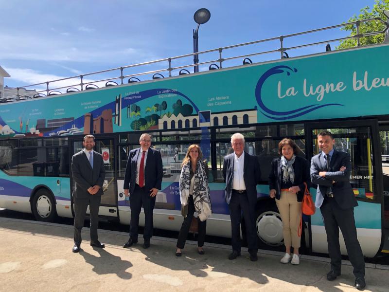 Bibus - Brest - RATP Dev - Blue line inauguration