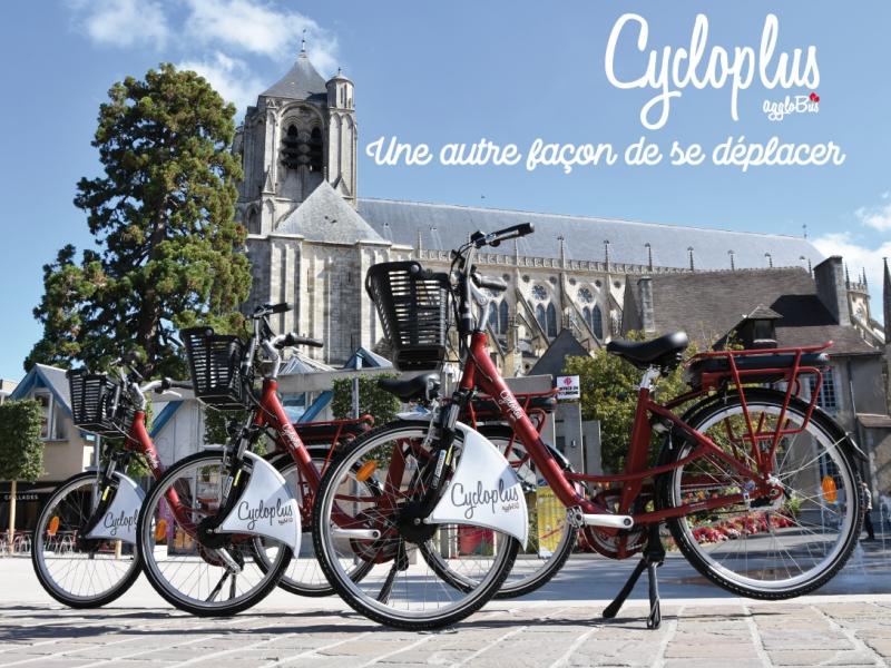 ClycloPlus - new bike rental service of STU Bourges, Agglobus, subsidiary of RATP Dev